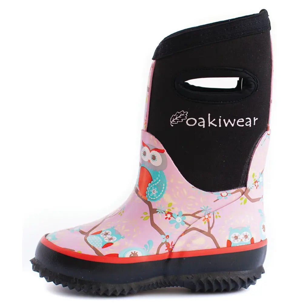 Oaki perched owls snow/rain boots