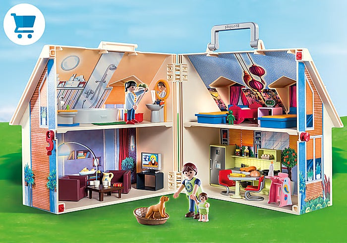 Playmobil Take Along Modern Doll House product no.: 70985