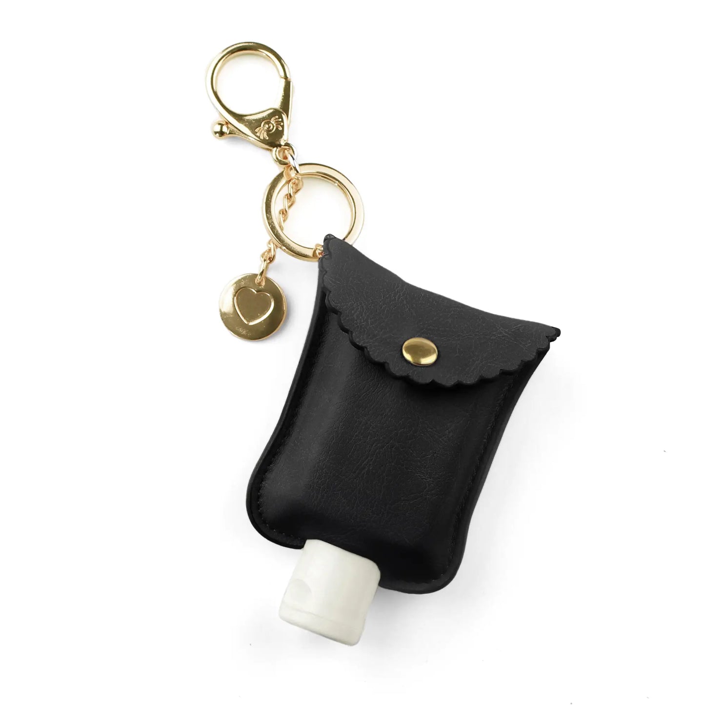 Itzy Ritzy Black Cute 'n Clean™ Hand Sanitizer Charm Keychain
