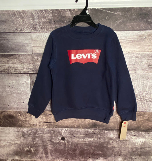 Levis graphic pullover navy and red