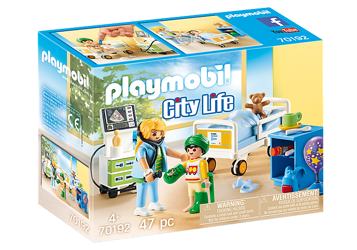 Playmobil Children's Hospital Room product no.: 70192