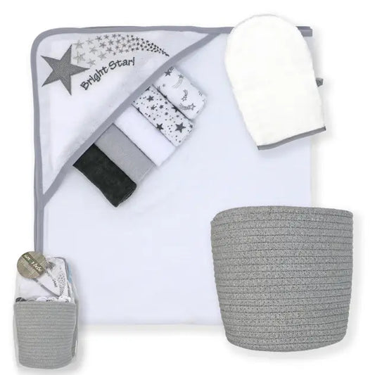 8 PIECE BABY BATH GIFT BASKET SET