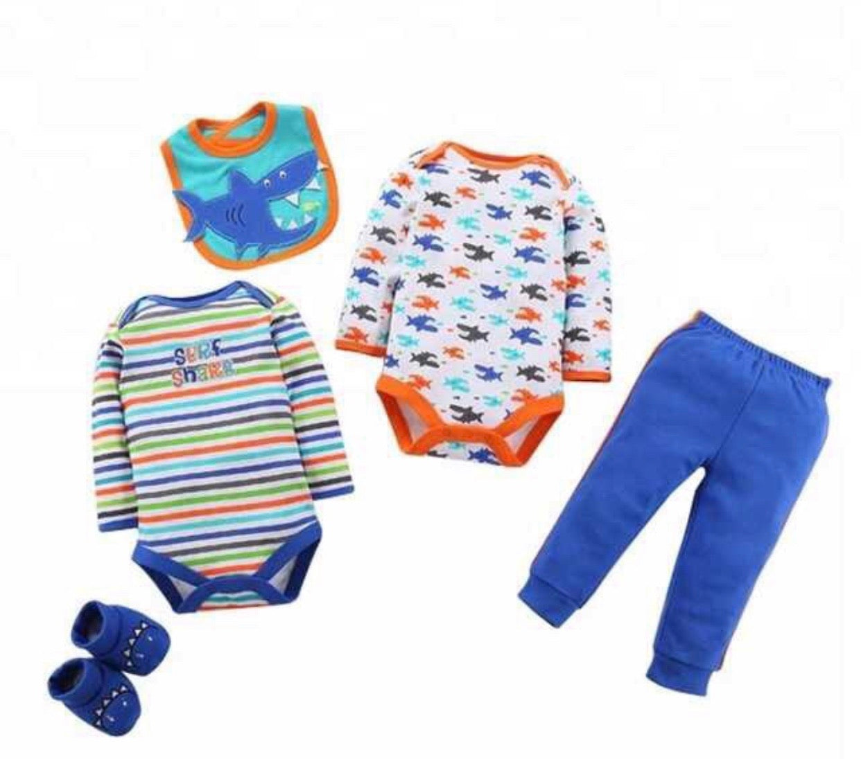 5 pce pant set - shark