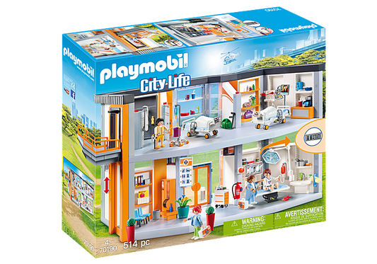 Playmobil Large Hospital product no.: 70190