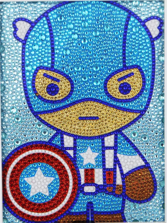 15 x 20 diamond painting (rhinestone) Captain America