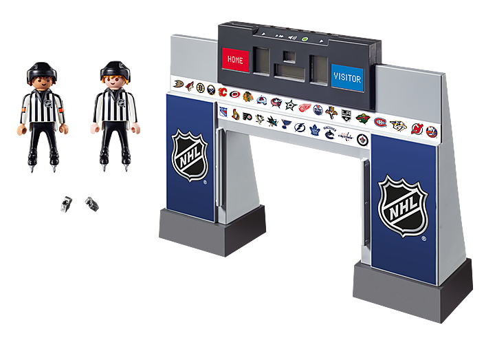 Playmobil NHL® Score Clock with 2 Referees 9016
