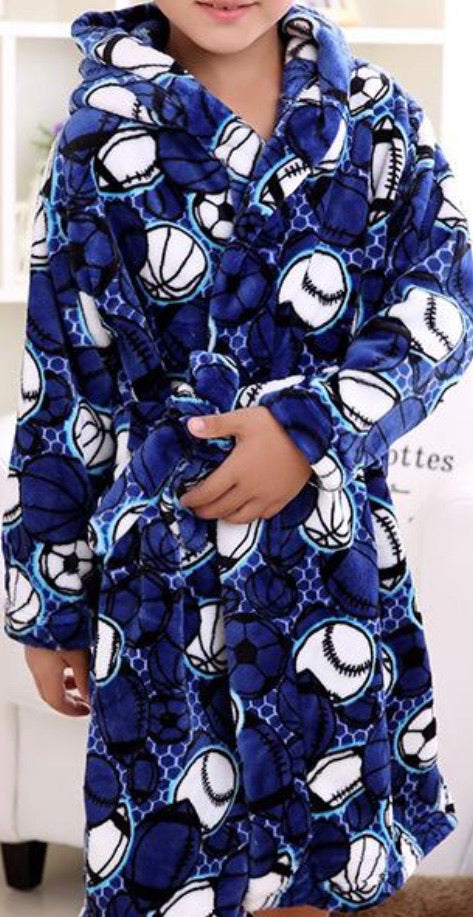 boys sport robe