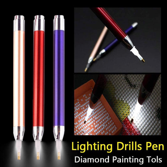 Diamond painting LED pen