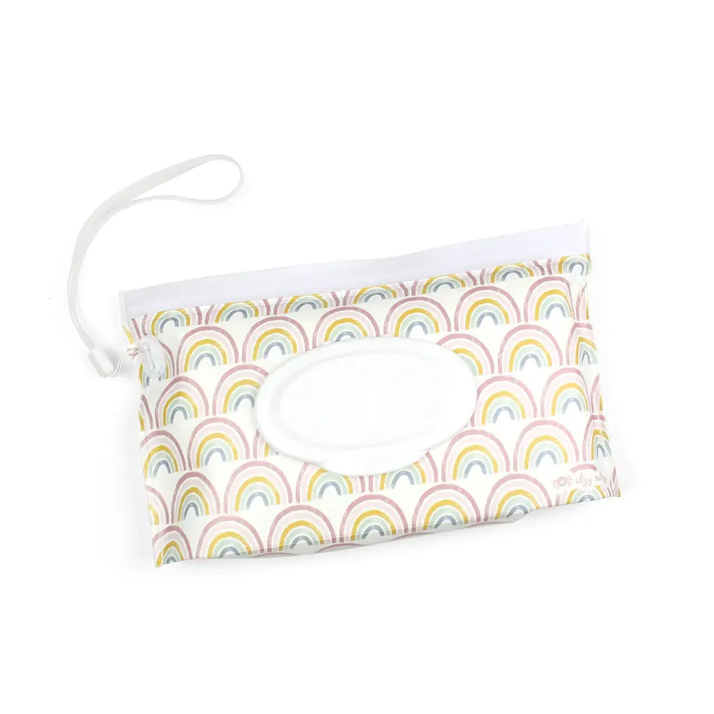 Take and Travel™ Pouch Reusable Wipes Cases-rainbow