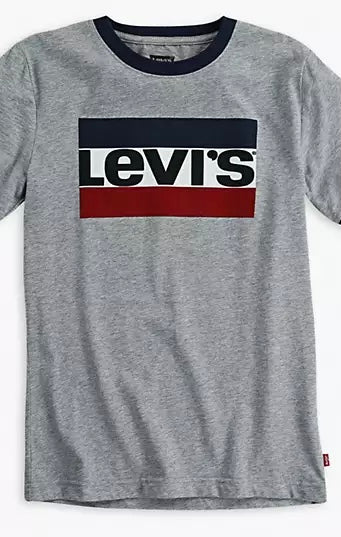 Levi's Heather grey sportswear Logo ring tee