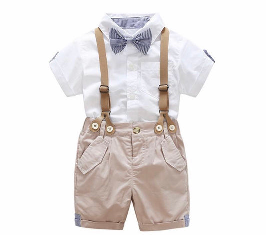 Boys 4 Piece Short Suit